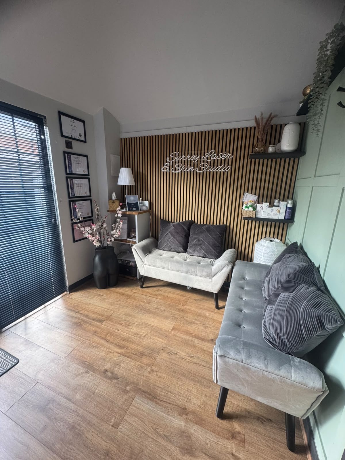 Surrey Laser and Skin Studio reception area