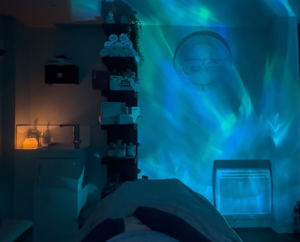 Relaxing treatment room ambience